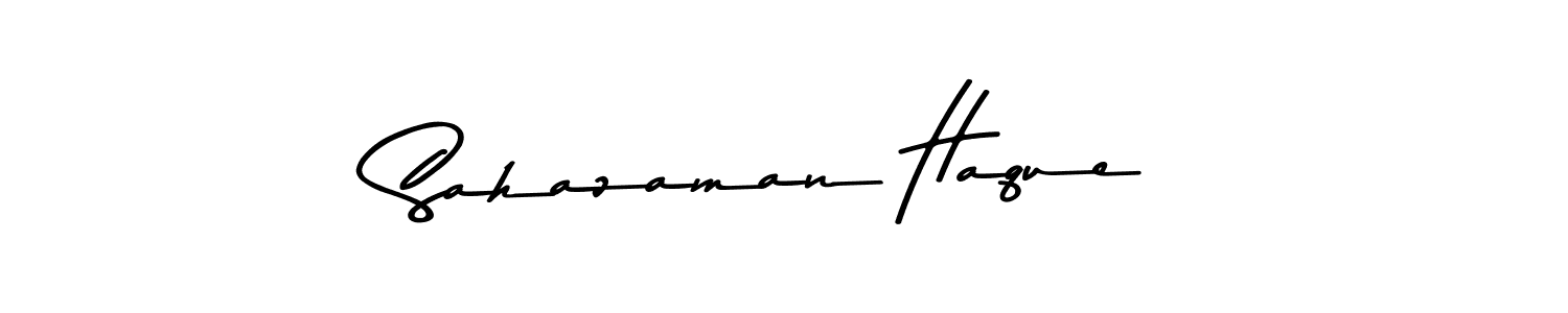 You should practise on your own different ways (Asem Kandis PERSONAL USE) to write your name (Sahazaman Haque) in signature. don't let someone else do it for you. Sahazaman Haque signature style 9 images and pictures png