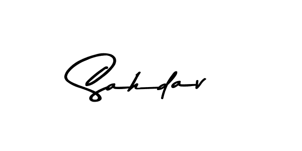 Make a beautiful signature design for name Sahdav. Use this online signature maker to create a handwritten signature for free. Sahdav signature style 9 images and pictures png