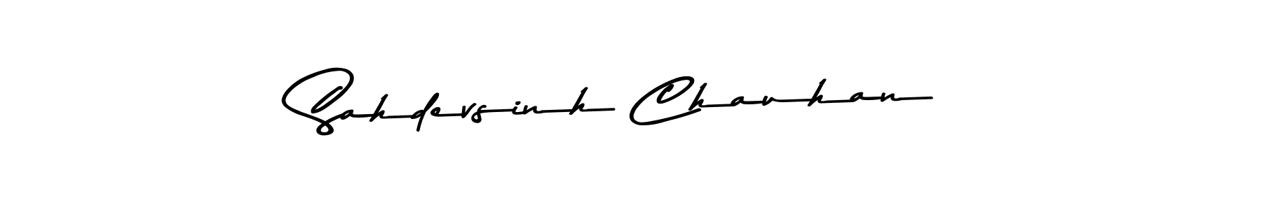 How to make Sahdevsinh Chauhan signature? Asem Kandis PERSONAL USE is a professional autograph style. Create handwritten signature for Sahdevsinh Chauhan name. Sahdevsinh Chauhan signature style 9 images and pictures png