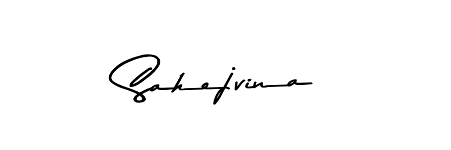 Sahejvina stylish signature style. Best Handwritten Sign (Asem Kandis PERSONAL USE) for my name. Handwritten Signature Collection Ideas for my name Sahejvina. Sahejvina signature style 9 images and pictures png