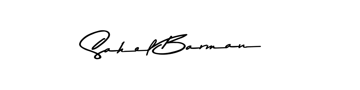 How to make Sahel Barman signature? Asem Kandis PERSONAL USE is a professional autograph style. Create handwritten signature for Sahel Barman name. Sahel Barman signature style 9 images and pictures png