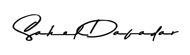 How to Draw Sahel Dafadar signature style? Asem Kandis PERSONAL USE is a latest design signature styles for name Sahel Dafadar. Sahel Dafadar signature style 9 images and pictures png