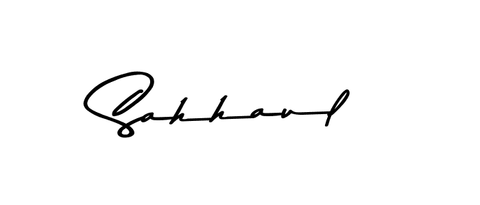 How to make Sahhaul name signature. Use Asem Kandis PERSONAL USE style for creating short signs online. This is the latest handwritten sign. Sahhaul signature style 9 images and pictures png