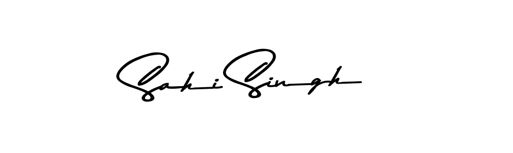 How to make Sahi Singh signature? Asem Kandis PERSONAL USE is a professional autograph style. Create handwritten signature for Sahi Singh name. Sahi Singh signature style 9 images and pictures png