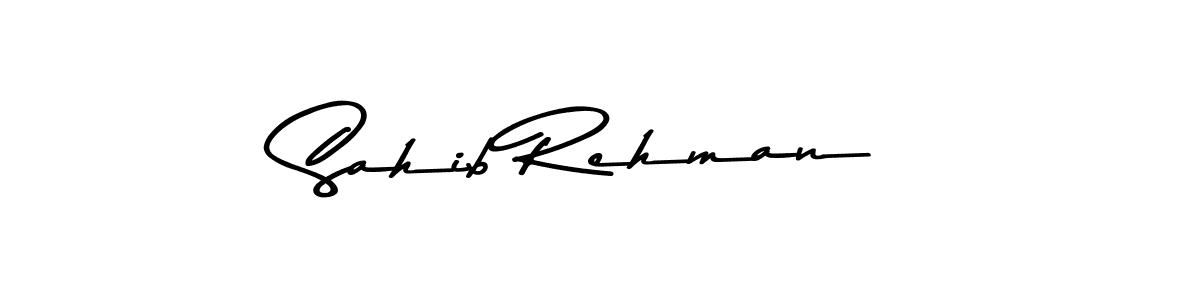 Also You can easily find your signature by using the search form. We will create Sahib Rehman name handwritten signature images for you free of cost using Asem Kandis PERSONAL USE sign style. Sahib Rehman signature style 9 images and pictures png
