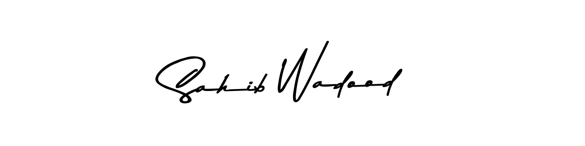 Use a signature maker to create a handwritten signature online. With this signature software, you can design (Asem Kandis PERSONAL USE) your own signature for name Sahib Wadood. Sahib Wadood signature style 9 images and pictures png