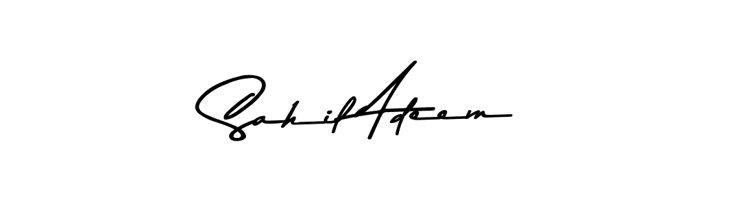 Here are the top 10 professional signature styles for the name Sahil Adeem. These are the best autograph styles you can use for your name. Sahil Adeem signature style 9 images and pictures png