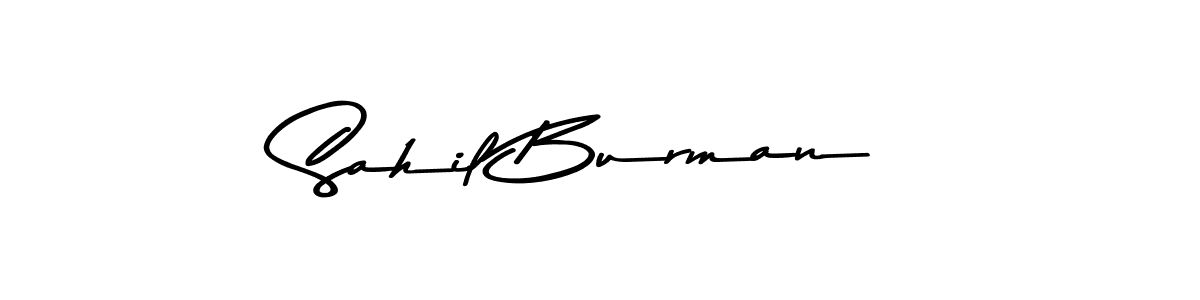 Make a beautiful signature design for name Sahil Burman. Use this online signature maker to create a handwritten signature for free. Sahil Burman signature style 9 images and pictures png