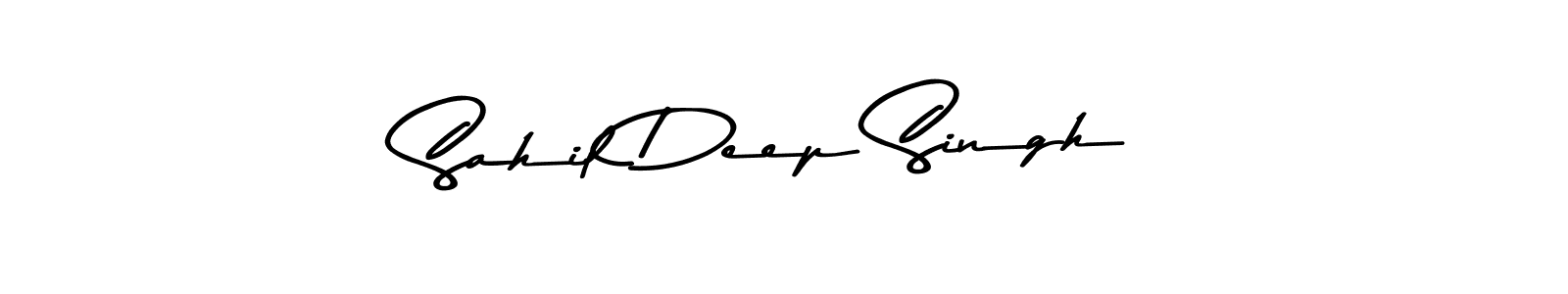 Also You can easily find your signature by using the search form. We will create Sahil Deep Singh name handwritten signature images for you free of cost using Asem Kandis PERSONAL USE sign style. Sahil Deep Singh signature style 9 images and pictures png