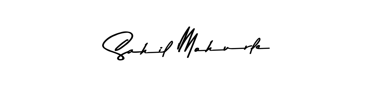 Also You can easily find your signature by using the search form. We will create Sahil Mohurle name handwritten signature images for you free of cost using Asem Kandis PERSONAL USE sign style. Sahil Mohurle signature style 9 images and pictures png