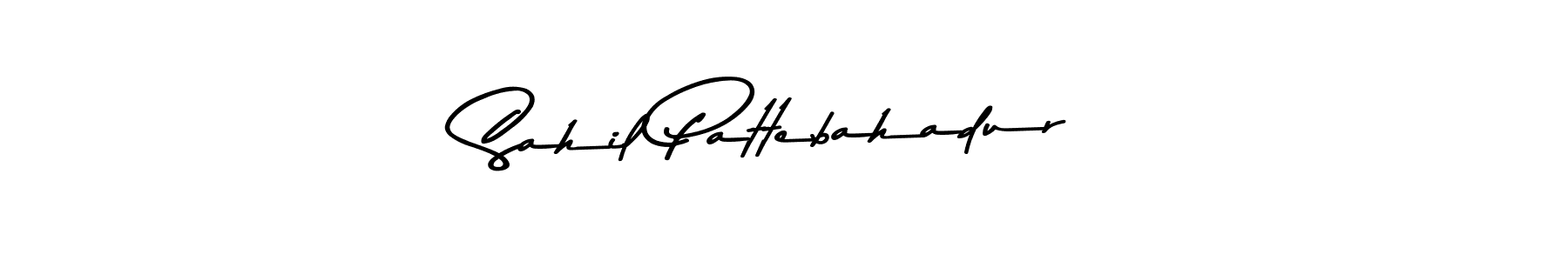 Make a beautiful signature design for name Sahil Pattebahadur. Use this online signature maker to create a handwritten signature for free. Sahil Pattebahadur signature style 9 images and pictures png