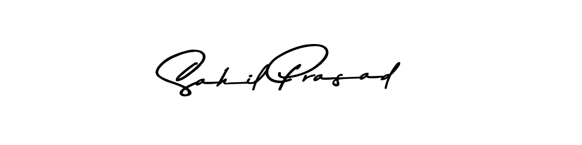 Also You can easily find your signature by using the search form. We will create Sahil Prasad name handwritten signature images for you free of cost using Asem Kandis PERSONAL USE sign style. Sahil Prasad signature style 9 images and pictures png