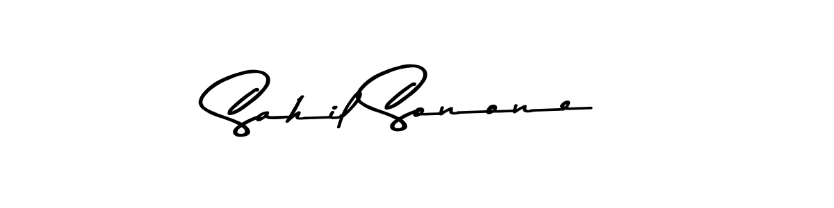 Sahil Sonone stylish signature style. Best Handwritten Sign (Asem Kandis PERSONAL USE) for my name. Handwritten Signature Collection Ideas for my name Sahil Sonone. Sahil Sonone signature style 9 images and pictures png