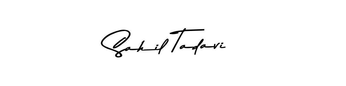 You can use this online signature creator to create a handwritten signature for the name Sahil Tadavi. This is the best online autograph maker. Sahil Tadavi signature style 9 images and pictures png