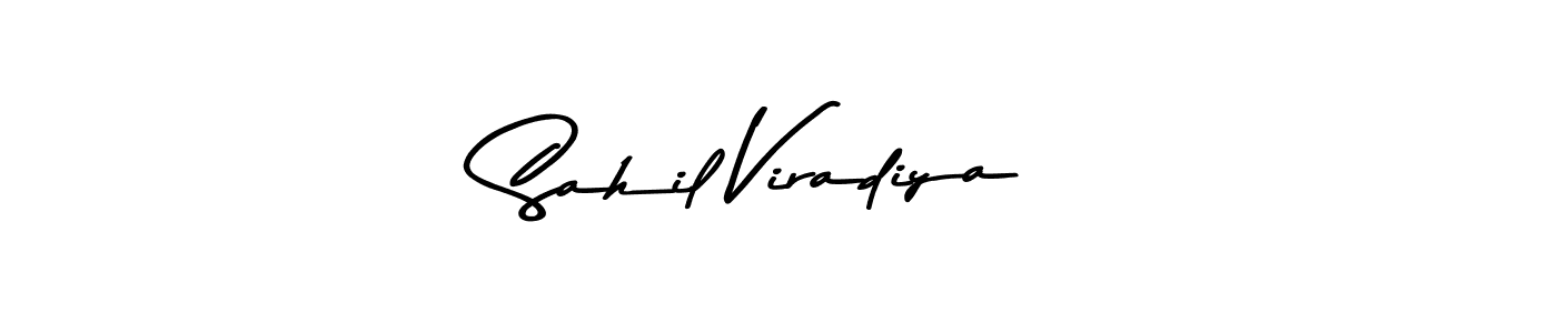 Make a beautiful signature design for name Sahil Viradiya. Use this online signature maker to create a handwritten signature for free. Sahil Viradiya signature style 9 images and pictures png