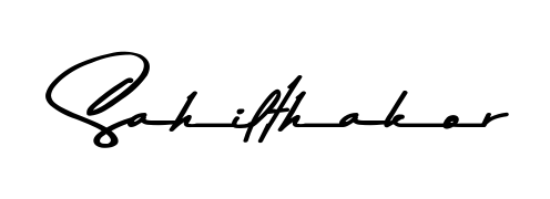 Elevate your brand with a stunning Sahilthakor eSignature. The Asem Kandis PERSONAL USE style provides a balanced, flowing aesthetic for everyday signing. Sahilthakor signature style 9 images and pictures png