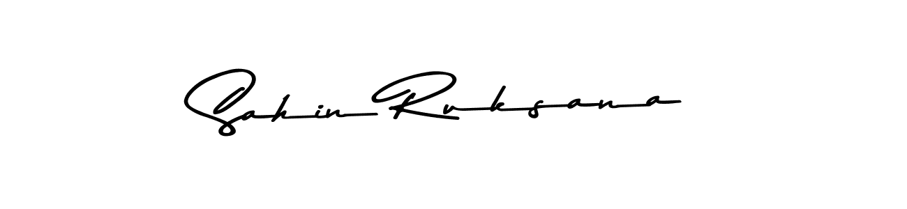 How to make Sahin Ruksana signature? Asem Kandis PERSONAL USE is a professional autograph style. Create handwritten signature for Sahin Ruksana name. Sahin Ruksana signature style 9 images and pictures png