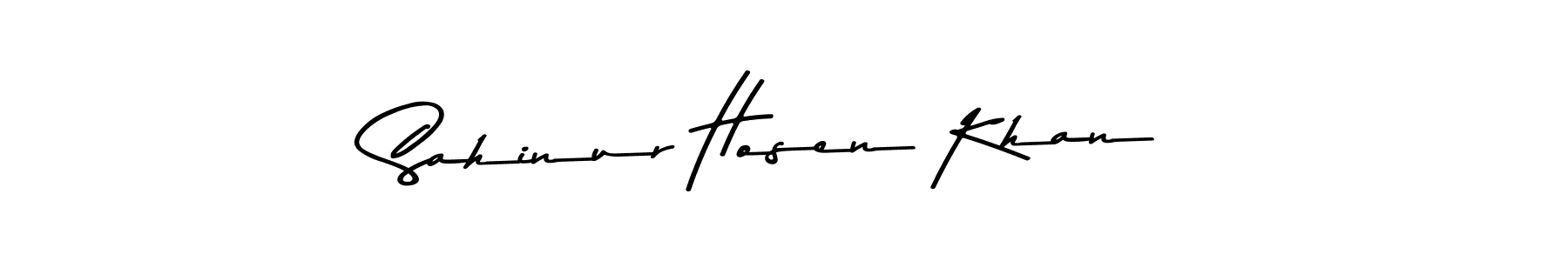 Sahinur Hosen Khan stylish signature style. Best Handwritten Sign (Asem Kandis PERSONAL USE) for my name. Handwritten Signature Collection Ideas for my name Sahinur Hosen Khan. Sahinur Hosen Khan signature style 9 images and pictures png