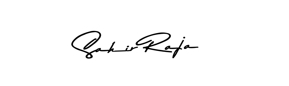 Design your own signature with our free online signature maker. With this signature software, you can create a handwritten (Asem Kandis PERSONAL USE) signature for name Sahir Raja. Sahir Raja signature style 9 images and pictures png