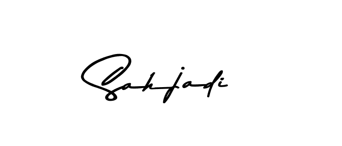 Make a beautiful signature design for name Sahjadi. With this signature (Asem Kandis PERSONAL USE) style, you can create a handwritten signature for free. Sahjadi signature style 9 images and pictures png