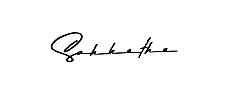 Also You can easily find your signature by using the search form. We will create Sahkethe name handwritten signature images for you free of cost using Asem Kandis PERSONAL USE sign style. Sahkethe signature style 9 images and pictures png