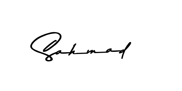 Also You can easily find your signature by using the search form. We will create Sahmad name handwritten signature images for you free of cost using Asem Kandis PERSONAL USE sign style. Sahmad signature style 9 images and pictures png