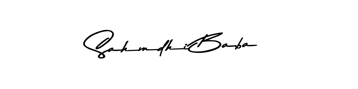 How to Draw Sahmdhi Baba signature style? Asem Kandis PERSONAL USE is a latest design signature styles for name Sahmdhi Baba. Sahmdhi Baba signature style 9 images and pictures png