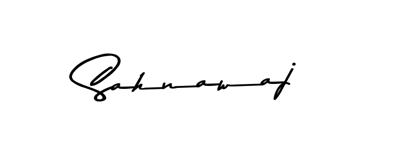 Create a beautiful signature design for name Sahnawaj. With this signature (Asem Kandis PERSONAL USE) fonts, you can make a handwritten signature for free. Sahnawaj signature style 9 images and pictures png