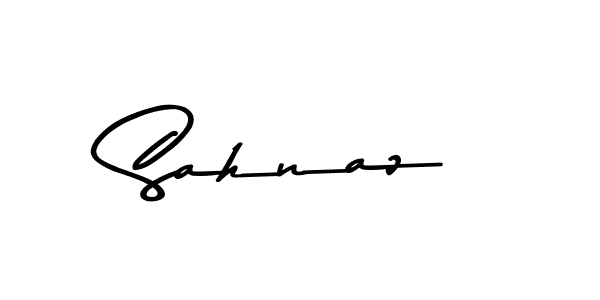 Use a signature maker to create a handwritten signature online. With this signature software, you can design (Asem Kandis PERSONAL USE) your own signature for name Sahnaz. Sahnaz signature style 9 images and pictures png