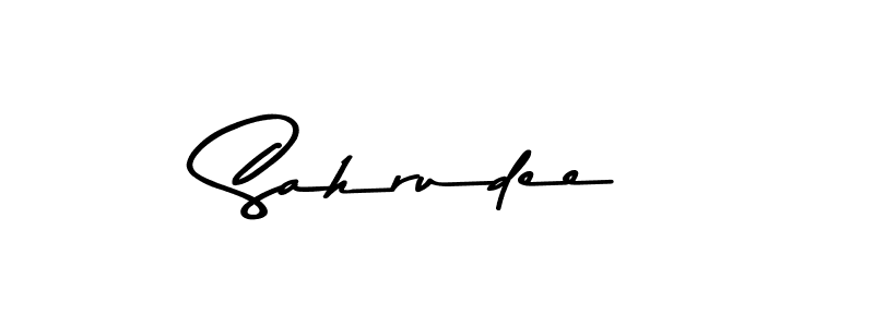 Also You can easily find your signature by using the search form. We will create Sahrudee name handwritten signature images for you free of cost using Asem Kandis PERSONAL USE sign style. Sahrudee signature style 9 images and pictures png