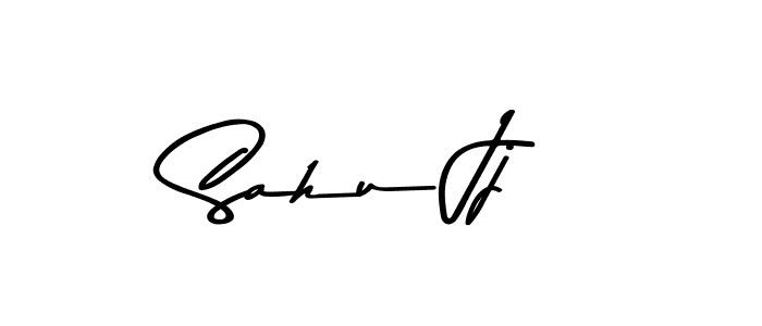 Make a beautiful signature design for name Sahu Jj. With this signature (Asem Kandis PERSONAL USE) style, you can create a handwritten signature for free. Sahu Jj signature style 9 images and pictures png