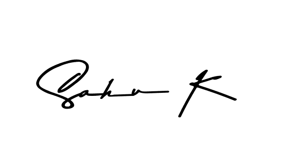 Also You can easily find your signature by using the search form. We will create Sahu K name handwritten signature images for you free of cost using Asem Kandis PERSONAL USE sign style. Sahu K signature style 9 images and pictures png