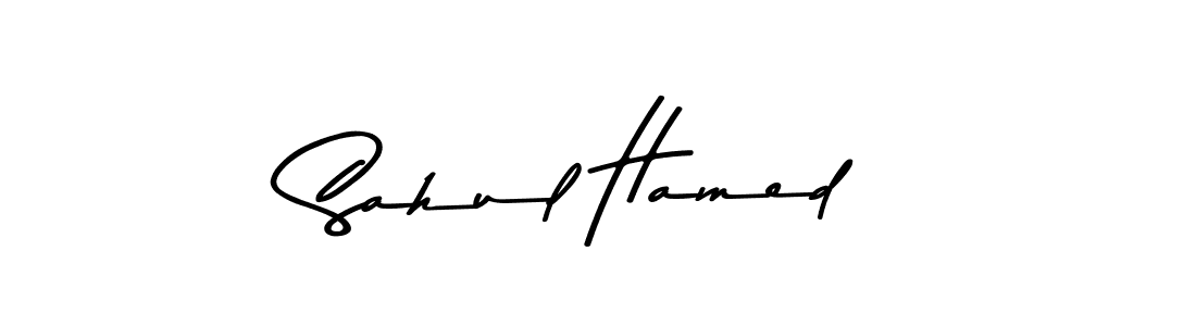 Use a signature maker to create a handwritten signature online. With this signature software, you can design (Asem Kandis PERSONAL USE) your own signature for name Sahul Hamed. Sahul Hamed signature style 9 images and pictures png