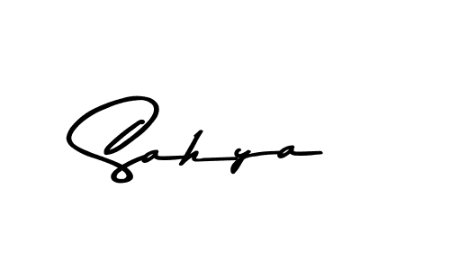 Make a beautiful signature design for name Sahya. Use this online signature maker to create a handwritten signature for free. Sahya signature style 9 images and pictures png