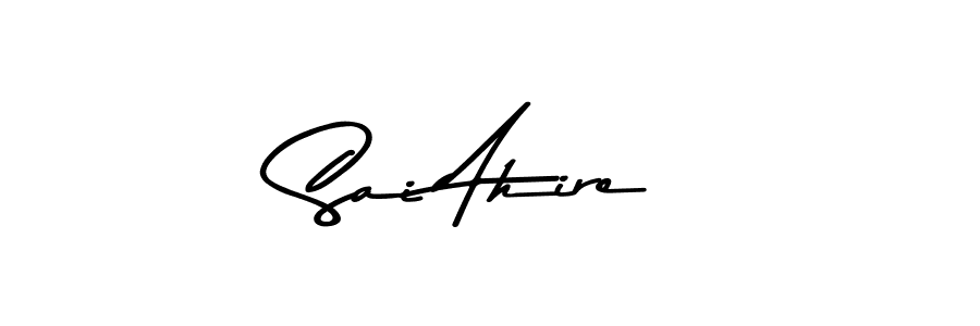 Here are the top 10 professional signature styles for the name Sai Ahire. These are the best autograph styles you can use for your name. Sai Ahire signature style 9 images and pictures png