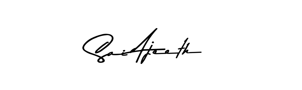 Similarly Asem Kandis PERSONAL USE is the best handwritten signature design. Signature creator online .You can use it as an online autograph creator for name Sai Ajeeth. Sai Ajeeth signature style 9 images and pictures png