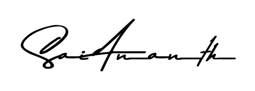 Get an exclusive digital autograph for Sai Ananth. The Asem Kandis PERSONAL USE typeface captures the charm of real penmanship on paper. Sai Ananth signature style 9 images and pictures png