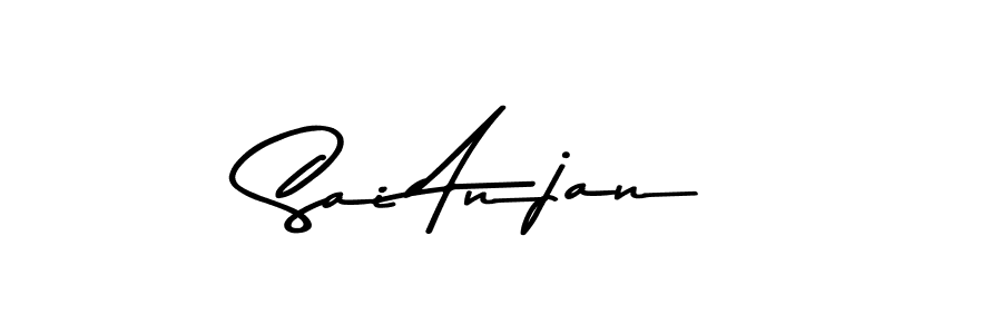 Sai Anjan stylish signature style. Best Handwritten Sign (Asem Kandis PERSONAL USE) for my name. Handwritten Signature Collection Ideas for my name Sai Anjan. Sai Anjan signature style 9 images and pictures png