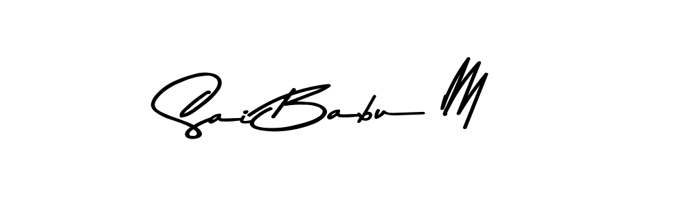 Make a short Sai Babu M signature style. Manage your documents anywhere anytime using Asem Kandis PERSONAL USE. Create and add eSignatures, submit forms, share and send files easily. Sai Babu M signature style 9 images and pictures png