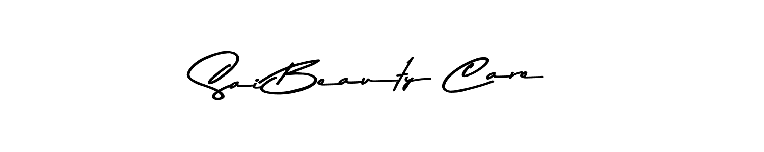 The best way (Asem Kandis PERSONAL USE) to make a short signature is to pick only two or three words in your name. The name Sai Beauty Care include a total of six letters. For converting this name. Sai Beauty Care signature style 9 images and pictures png