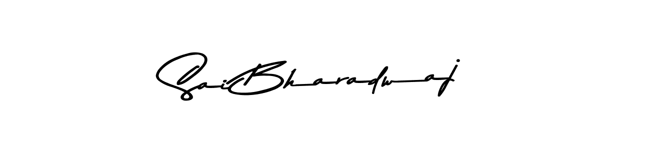 Create a beautiful signature design for name Sai Bharadwaj. With this signature (Asem Kandis PERSONAL USE) fonts, you can make a handwritten signature for free. Sai Bharadwaj signature style 9 images and pictures png