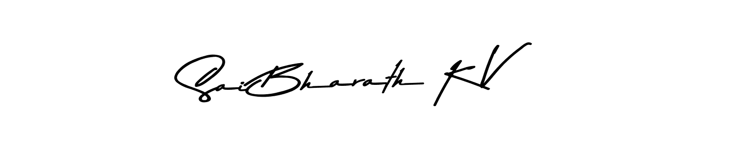 Make a beautiful signature design for name Sai Bharath K V. Use this online signature maker to create a handwritten signature for free. Sai Bharath K V signature style 9 images and pictures png