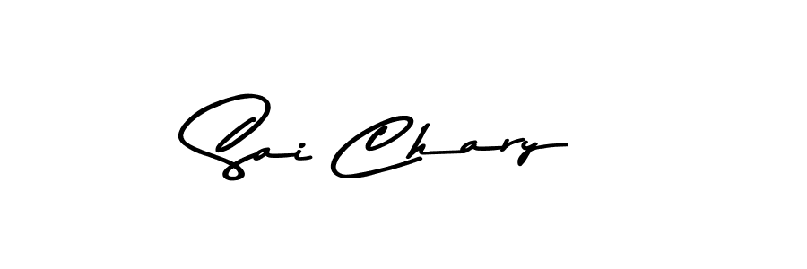 How to make Sai Chary name signature. Use Asem Kandis PERSONAL USE style for creating short signs online. This is the latest handwritten sign. Sai Chary signature style 9 images and pictures png