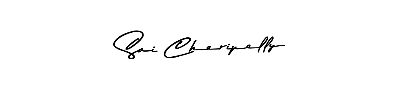 Design your own signature with our free online signature maker. With this signature software, you can create a handwritten (Asem Kandis PERSONAL USE) signature for name Sai Cheripelly. Sai Cheripelly signature style 9 images and pictures png