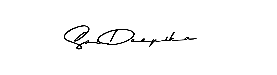 Similarly Asem Kandis PERSONAL USE is the best handwritten signature design. Signature creator online .You can use it as an online autograph creator for name Sai Deepika. Sai Deepika signature style 9 images and pictures png