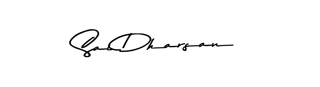 Use a signature maker to create a handwritten signature online. With this signature software, you can design (Asem Kandis PERSONAL USE) your own signature for name Sai Dharsan. Sai Dharsan signature style 9 images and pictures png