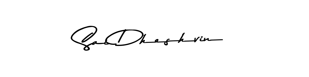 Similarly Asem Kandis PERSONAL USE is the best handwritten signature design. Signature creator online .You can use it as an online autograph creator for name Sai Dheshvin. Sai Dheshvin signature style 9 images and pictures png