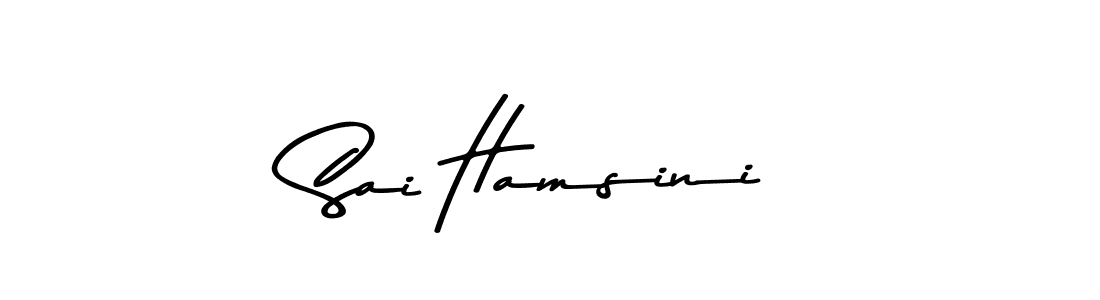 The best way (Asem Kandis PERSONAL USE) to make a short signature is to pick only two or three words in your name. The name Sai Hamsini include a total of six letters. For converting this name. Sai Hamsini signature style 9 images and pictures png