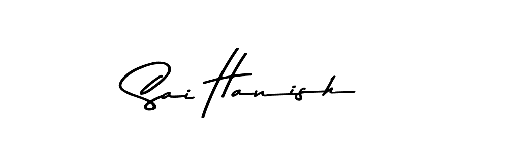 Similarly Asem Kandis PERSONAL USE is the best handwritten signature design. Signature creator online .You can use it as an online autograph creator for name Sai Hanish. Sai Hanish signature style 9 images and pictures png