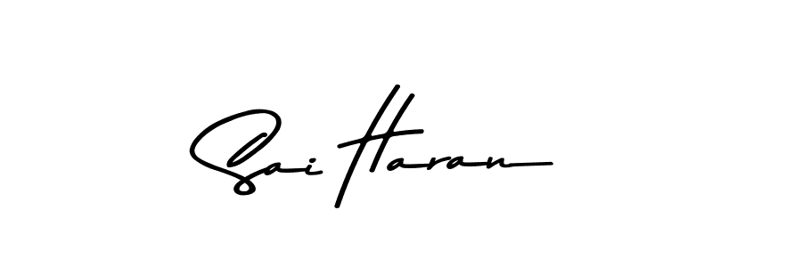 How to make Sai Haran signature? Asem Kandis PERSONAL USE is a professional autograph style. Create handwritten signature for Sai Haran name. Sai Haran signature style 9 images and pictures png